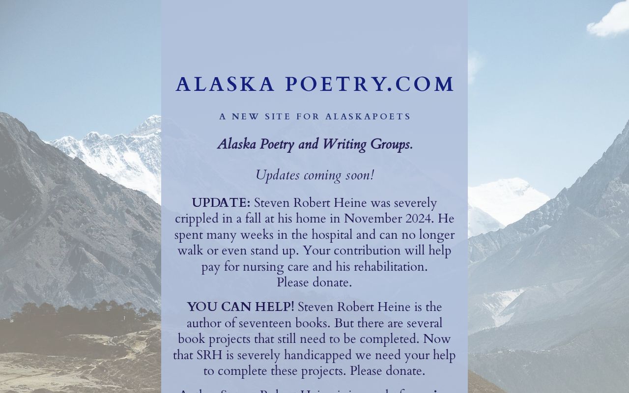 Alaska Poetry dot com.
